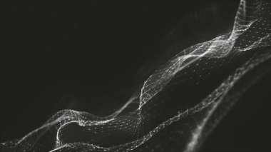 Tasarım projeniz için modern renkli akış arkaplanı. Üç boyutlu illüstrasyon. 3D görüntüleme. Soyut Akış Arkaplanı. Duvar kağıdı. Gelecekçi çokgen arka plan. Üçgen arka plan. İş dünyası