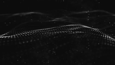 Noktaları ve çizgileri birleştiren soyut çokgen uzay düşük polyester arka plan. bağlantı yapısı.