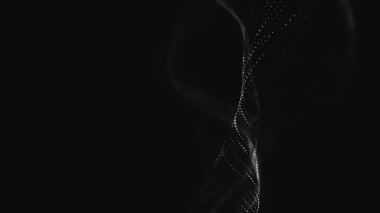 Noktaları ve çizgileri birleştiren soyut çokgen uzay düşük polyester arka plan. bağlantı yapısı.