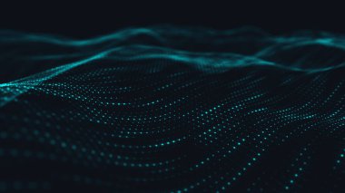 Noktaları ve çizgileri birleştiren soyut çokgen uzay düşük polyester arka plan. bağlantı yapısı.