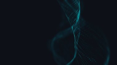 Noktaları ve çizgileri birleştiren soyut çokgen uzay düşük polyester arka plan. bağlantı yapısı.