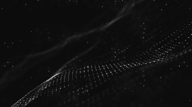 Noktaları ve çizgileri birleştiren soyut çokgen uzay düşük polyester arka plan. bağlantı yapısı.