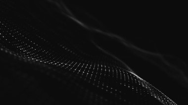 Noktaları ve çizgileri birleştiren soyut çokgen uzay düşük polyester arka plan. bağlantı yapısı.