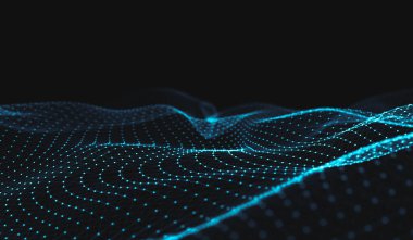 Noktaları ve çizgileri birleştiren soyut çokgen uzay düşük polyester arka plan. bağlantı yapısı.