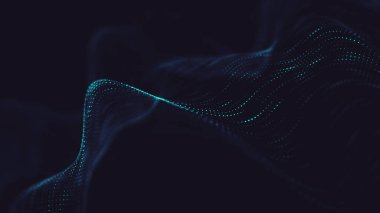 Noktaları ve çizgileri birleştiren soyut çokgen uzay düşük polyester arka plan. bağlantı yapısı.