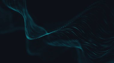 Noktaları ve çizgileri birleştiren soyut çokgen uzay düşük polyester arka plan. bağlantı yapısı.