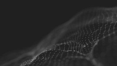 Noktaları ve çizgileri birleştiren soyut çokgen uzay düşük polyester arka plan. bağlantı yapısı.