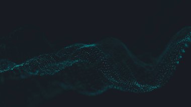 Noktaları ve çizgileri birleştiren soyut çokgen uzay düşük polyester arka plan. bağlantı yapısı.