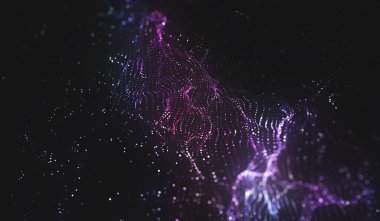 Noktaları ve çizgileri birleştiren soyut çokgen uzay düşük polyester arka plan. bağlantı yapısı.