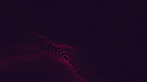 추상적 폴리곤 공간낮은 어두운 배경과 연결하는 과학적 지향적 폴리곤 삼각형 — 스톡 사진