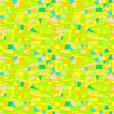 sarı tonlarında, sorunsuz vektör desen parlak soyut süsleme