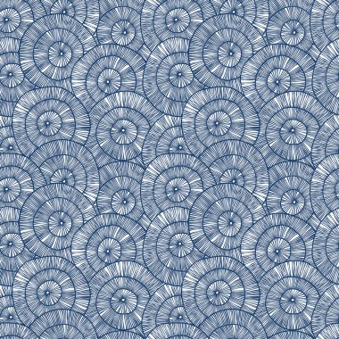 yuvarlak şekillerin grafik deseni, soyut illüstrasyon, kusursuz vektör deseni