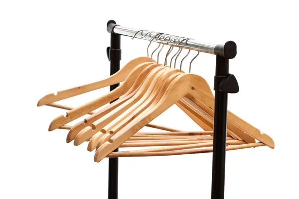Coat Hangers Clothes Rack — Stock Photo, Image