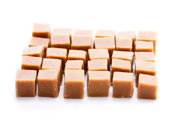 Cubos Tofu Aislados Blanco — Foto de Stock