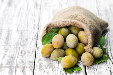 taze Sarı Erik çul torbası 