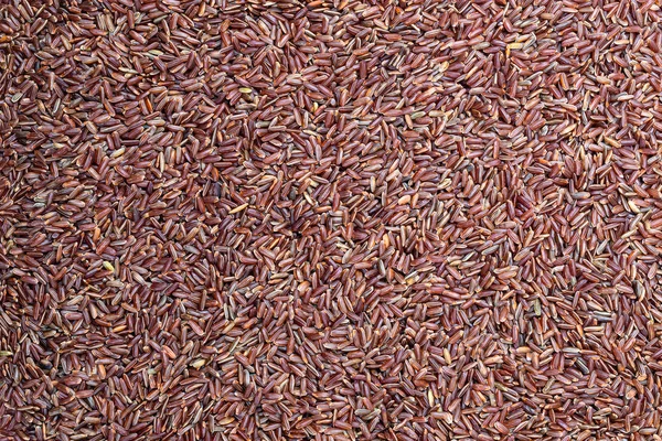 Pattern of wild red rice. Top view. — Stock Photo, Image