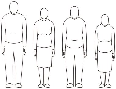 Yaşlı bir çift ve bir orta yaşlı çift