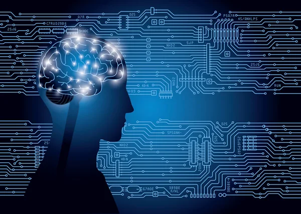 İnsan beyni ve yapay zeka görüntü