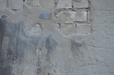 beton duvar arka plan üzerinde peeling sıva