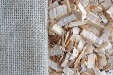 Ahşap yongaları arka plan, Hafif doku