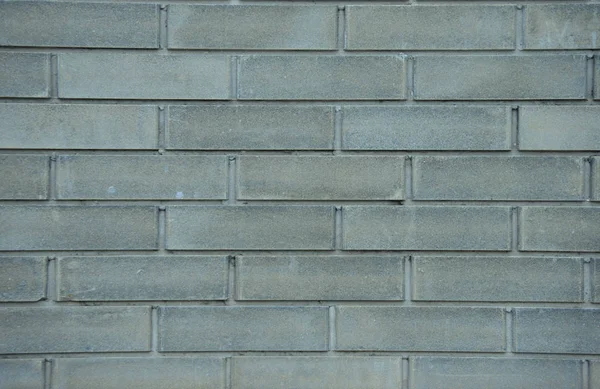 Die Grüne Textur Der Fassade Des Gebäudes Gealterte Ziegelmauer — Stockfoto