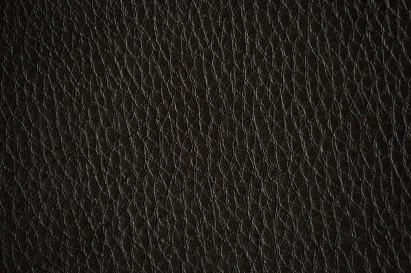 Texture Una Borsa Pelle Nera — Foto Stock