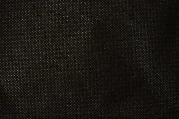 粗织物袋的黑色纹理 — 图库照片