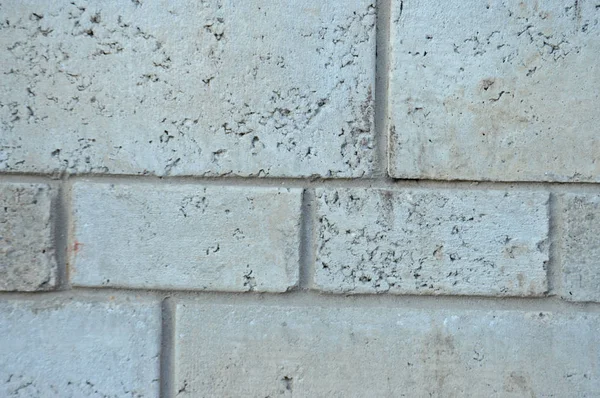 Backstein Alte Mauer Textur Auf Der Straße — Stockfoto