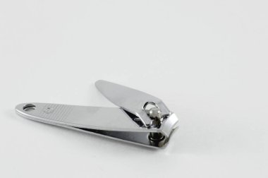 Beyaz arka plan makas tırnak makası izole