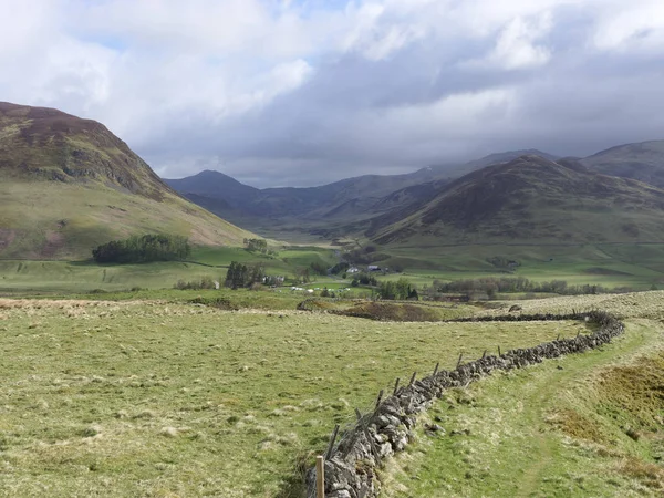 Spittal Glenshee Pertshire Pohledu Stezky Cateran Trail Skotsko Květnu — Stock fotografie