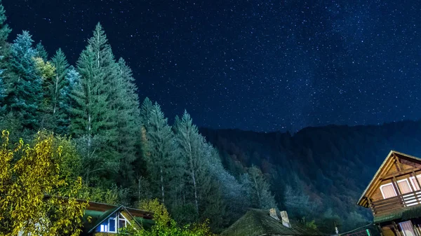 Uma Noite Clara Para Ver Estrelas — Fotografia de Stock