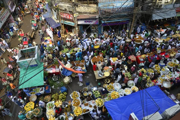 Una Panoramica Del Tradizionale Mercato Ifter Chalk Bazar Come Primo — Foto Stock