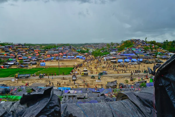 2017 방글라데시 Coxs Bazar Thengkhali 캠프의 일반적 판무관 Unhcr 따르면 — 스톡 사진
