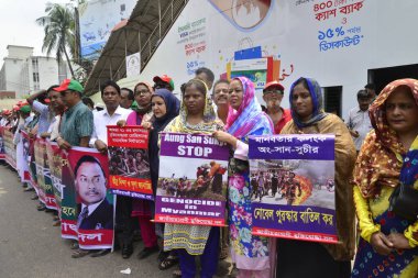 Farklı bir örgüt, Bangladeş 'in Dhaka kentindeki Myanmar' daki Rohingya soykırımını durdurmak için Birleşmiş Milletler 'in derhal etkin bir şekilde müdahale etmesini talep etti. 07 Eylül 2017