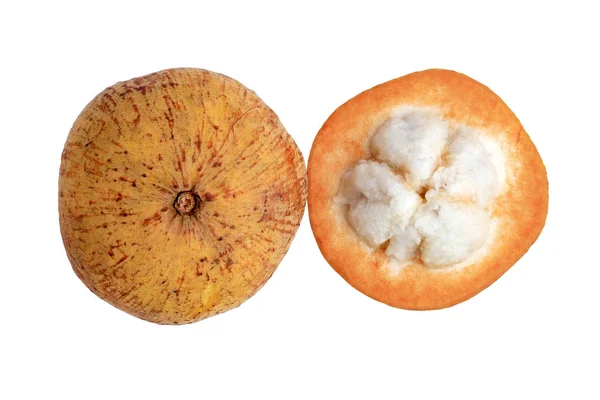 Santol Sentul Sentol Fruit White Background — Stock Photo, Image