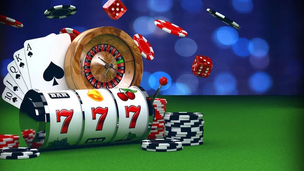 Vetores de Online Casino Play Now Conceito Com Roleta 3d Golden Coins Poker  Chips Dice E Cartas De Jogo Em Fundo Vermelho e mais imagens de Aposta -  iStock