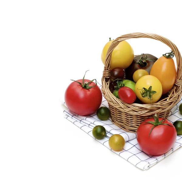 Tomates frescos coloridos —  Fotos de Stock