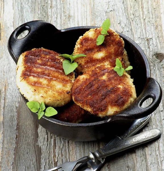 Fried Meat Cutlets — Stock Photo, Image