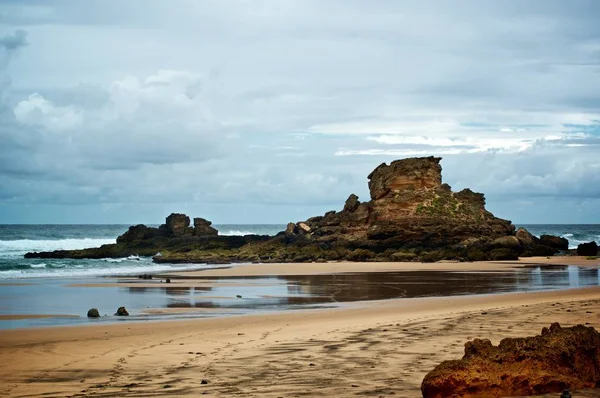 Praia do Castelejo, Portekiz — Stok fotoğraf