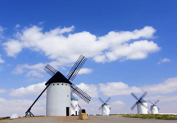 Windmills of Campo de Criptana — Stock Photo, Image