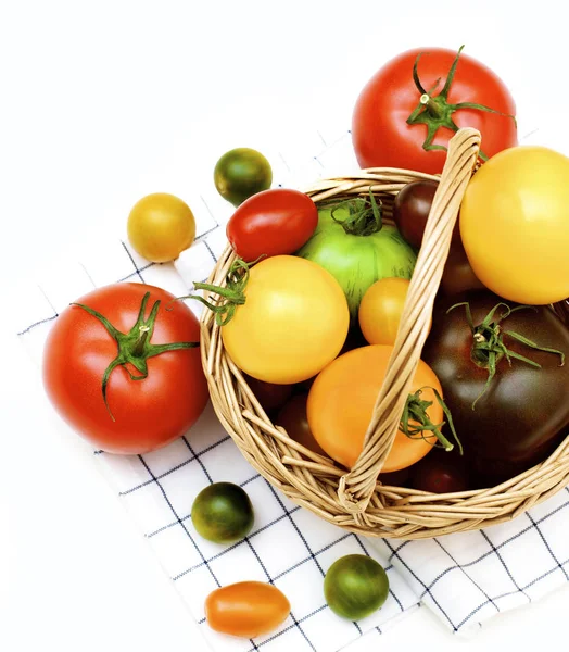 Tomates frescos coloridos —  Fotos de Stock