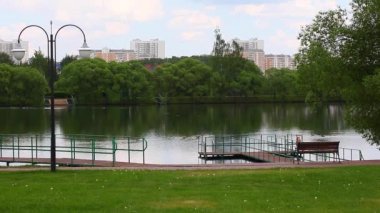 Yaz Park ahşap Bank