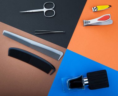 manikür saç fırçası parfüm stüdyo kalitesini ayarlayın