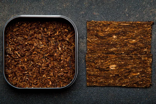 Tobacco Flake Estudio Fondo — Foto de Stock