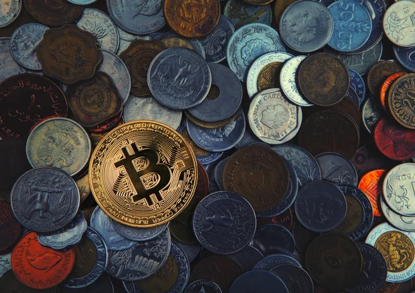 Bitcoin Coin Studio Quality — Stock Photo, Image