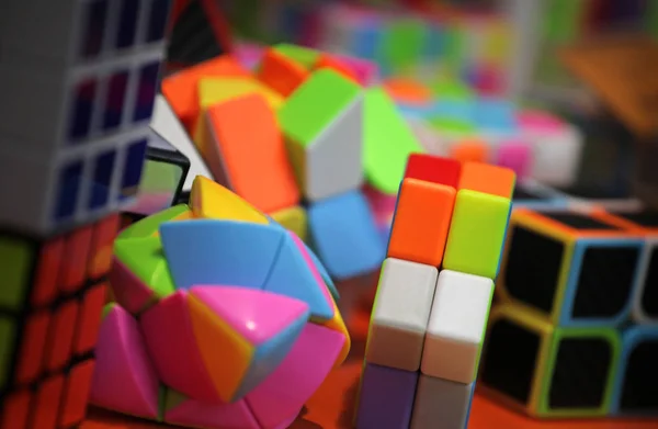 Baby Toy Cube Puzzle — Stock Photo, Image