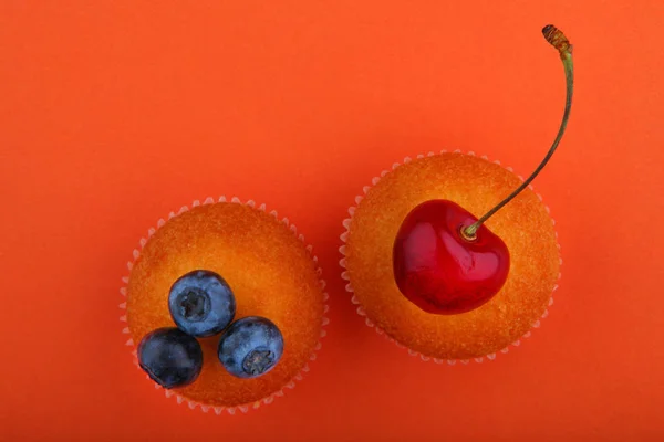 Muffin Cookies Ποιότητας Στούντιο — Φωτογραφία Αρχείου