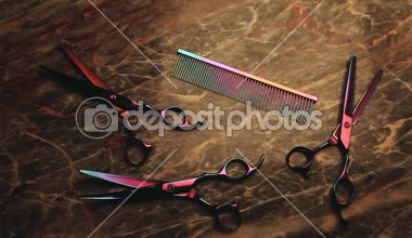 saç modeli Araçlar makas stüdyo