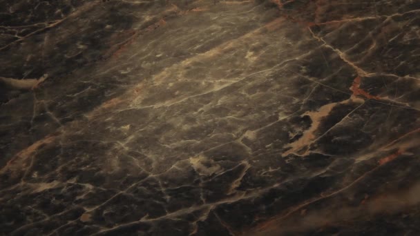 Naturlig Marmor Sten Footage — Stockvideo
