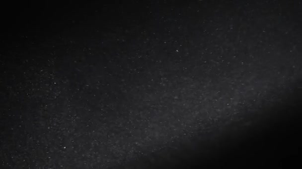 Molecule Dynamic Dark Background — Stock Video
